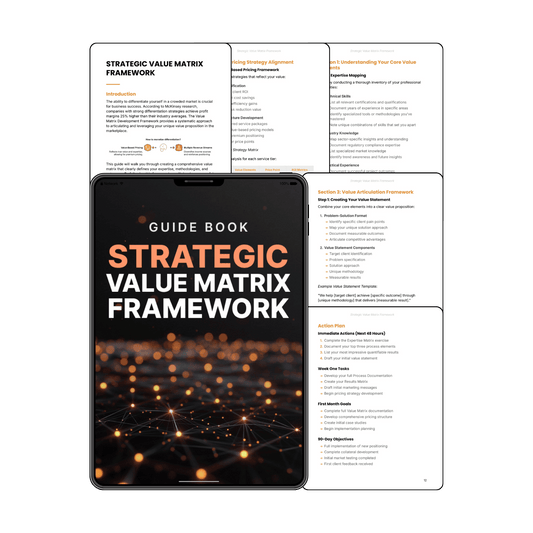 Strategic Value Matrix Framework - Guide